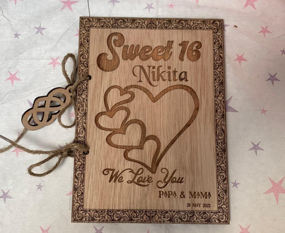 Customised Personalised Booklet Keepsake - Image 5