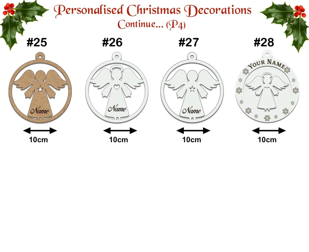 Personalised Christmas Decorations - Image 5