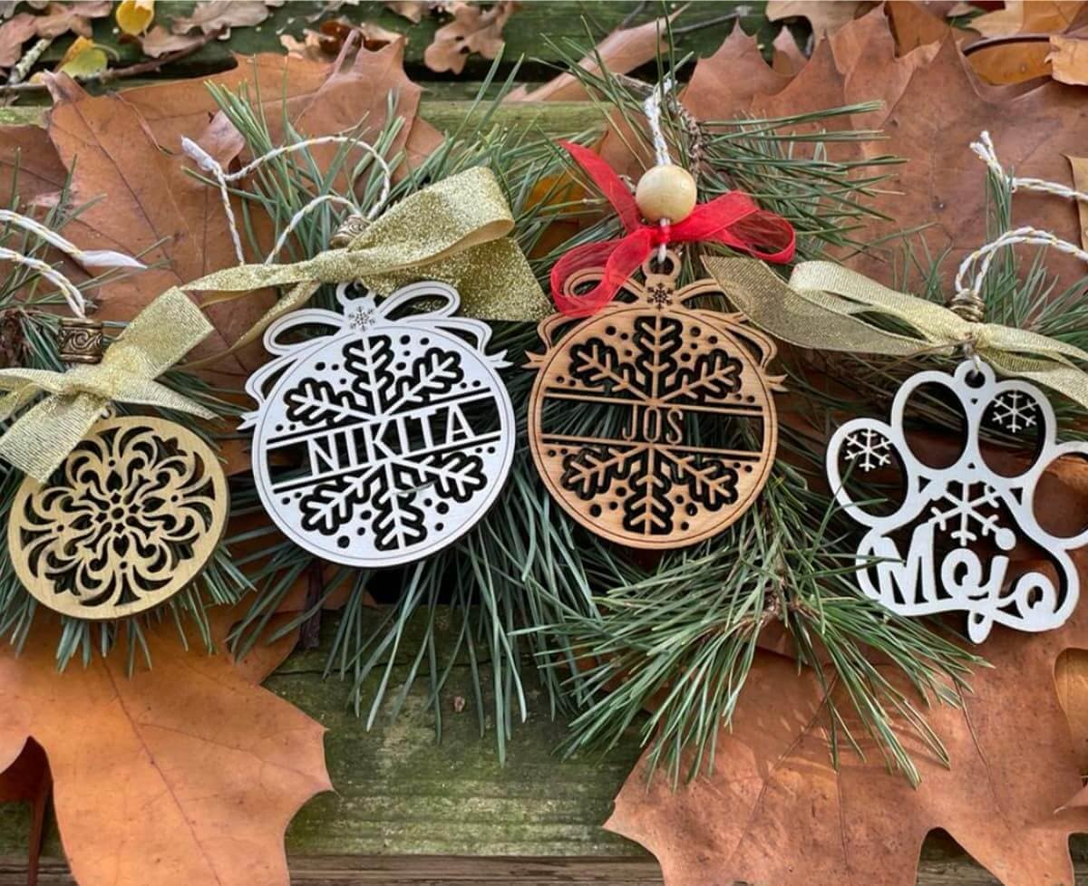 Personalised Christmas Decorations - Image 17