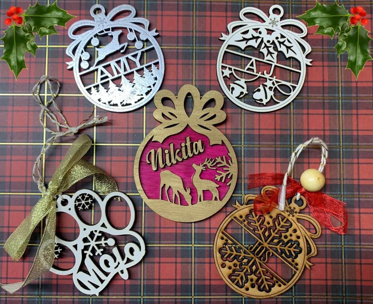 Personalised Christmas Decorations - Image 15