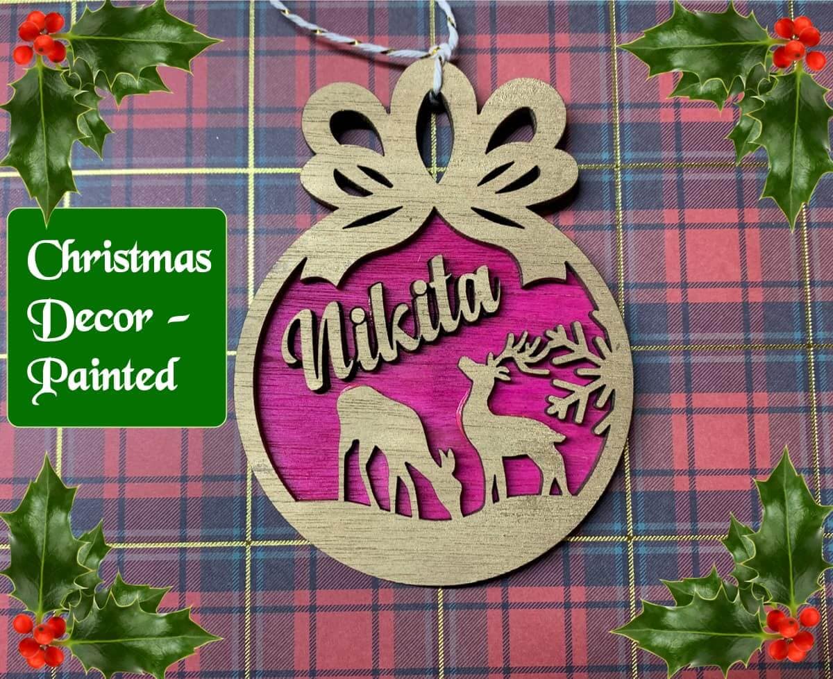 Personalised Christmas Decorations - Image 18